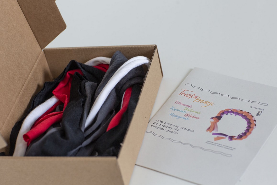 zestaw kreatywny „wyplatanka – pleciony szarpak dla psa” - obrazek 3